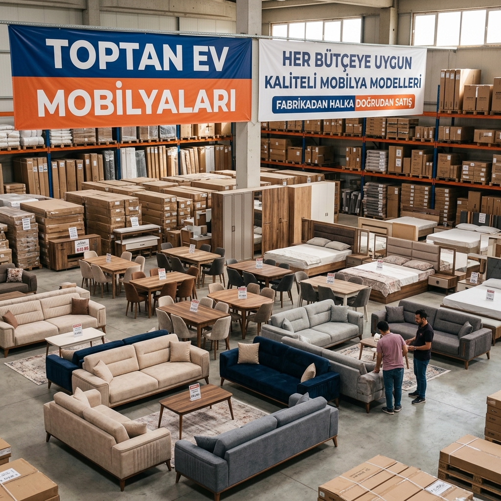 Toptan Ev Mobilyaları ve Her Bütçeye Uygun Kaliteli Mobilya Modelleri